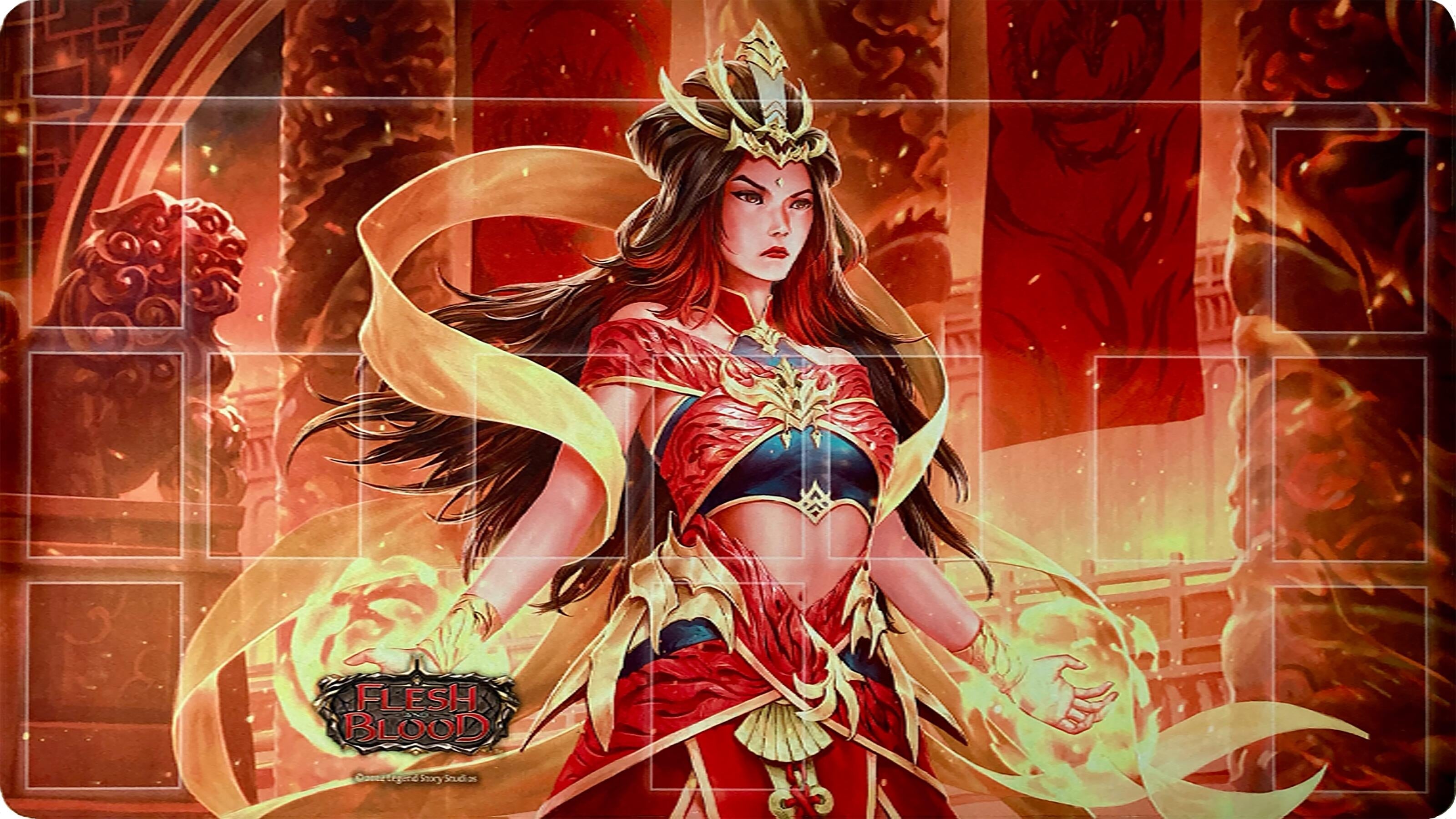 Image for Convention Exclusive Playmat - Blaze, Firemind - Playmats