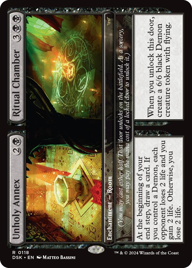 Unholy Annex // Ritual Chamber (118) (Duskmourn: House of Horror)