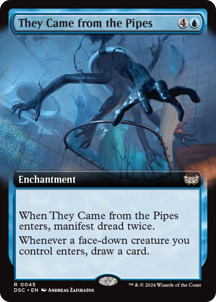 They Came from the Pipes (Extended Art) (45) (Duskmourn: House of Horror)