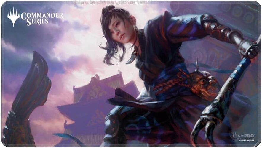 Image for Commander Series Stitched Edge Playmat for Magic: The Gathering - Yuriko - Playmats