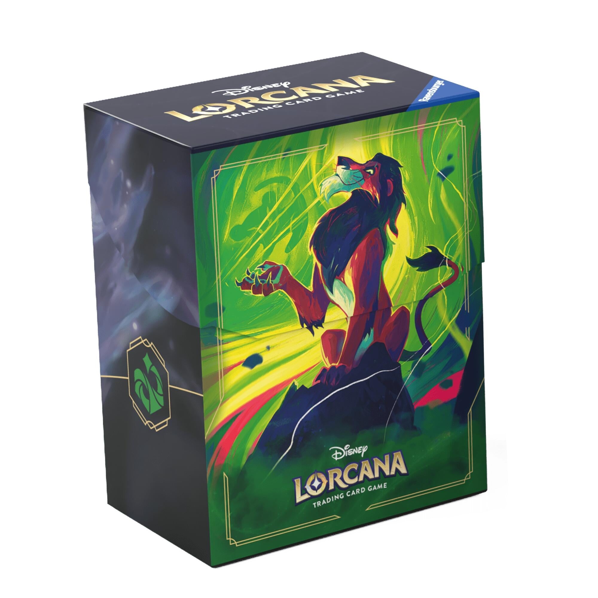 Image for Disney Lorcana Deck Box - Scar - Vengeful Lion - Deck Boxes