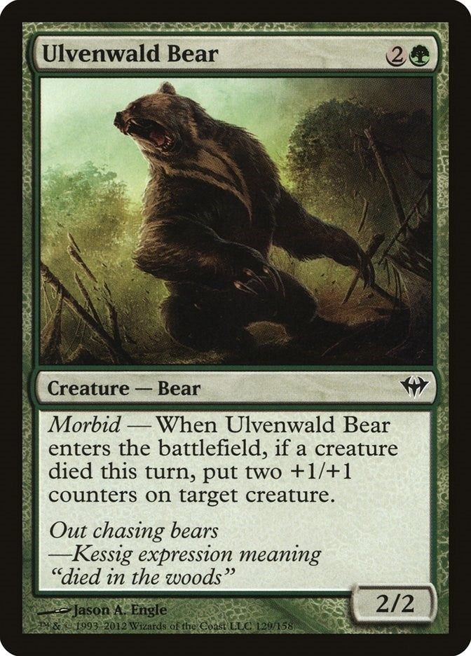 Ulvenwald Bear (129) (Dark Ascension)