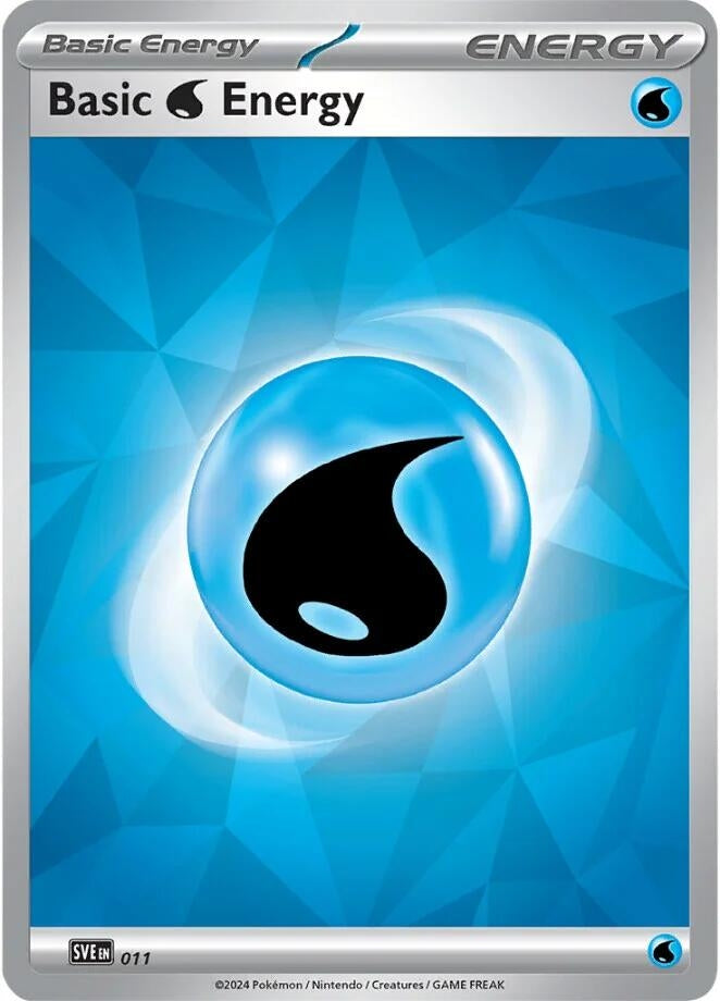 Image for Basic Water Energy - 011 (011) (SVE: Scarlet & Violet Energies) (SVE) - Pokemon