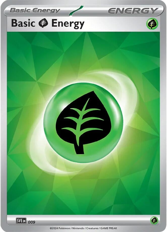 Image for Basic Grass Energy - 009 (009) (SVE: Scarlet & Violet Energies) (SVE) - Pokemon
