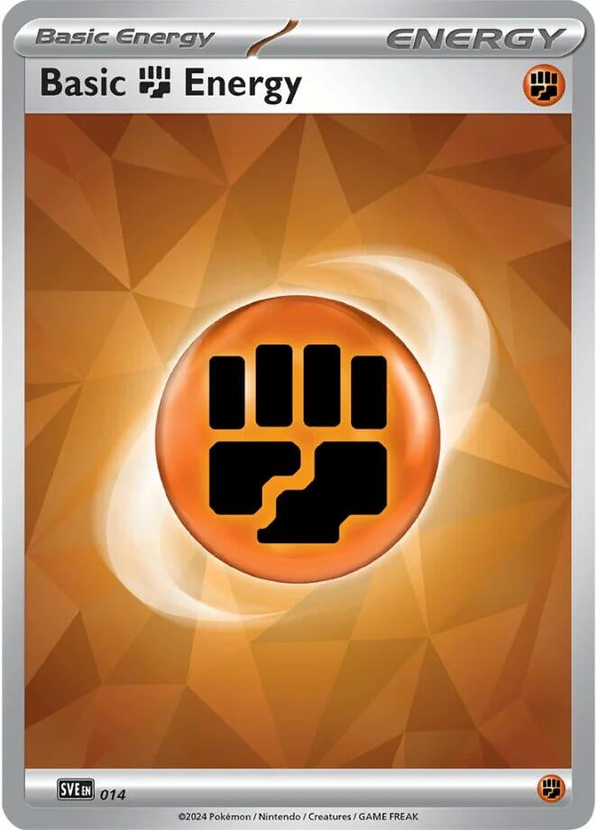Image for Basic Fighting Energy - 014 (014) (SVE: Scarlet & Violet Energies) (SVE) - Pokemon