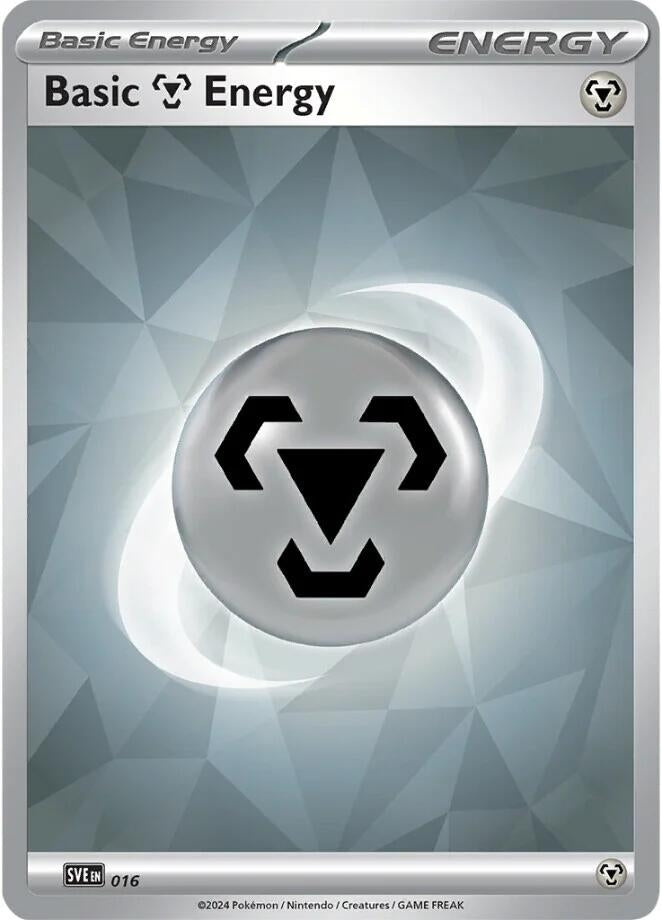 Image for Basic Metal Energy - 016 (016) (SVE: Scarlet & Violet Energies) (SVE) - Pokemon