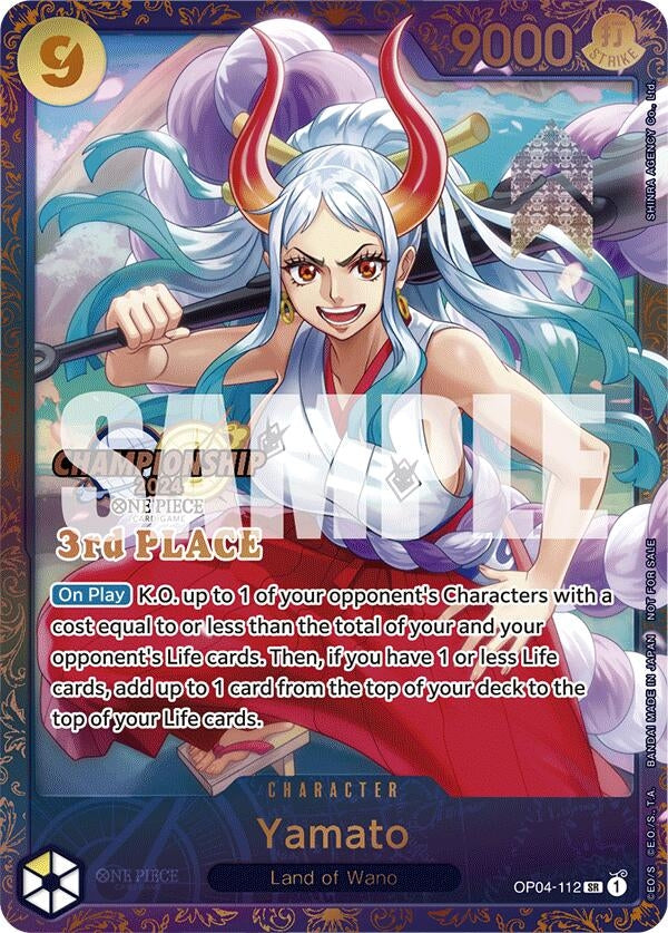 Image for Yamato (Championship 2024 Finals 3rd Place) (OP04-112) (One Piece Promotion Cards) (OP-PR) - One Piece Card Game
