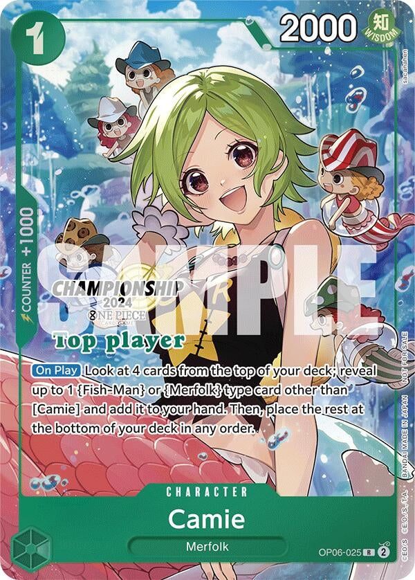 Image for Camie (Championship 2024 Top Player Pack) (OP06-025) (One Piece Promotion Cards) (OP-PR) - One Piece Card Game
