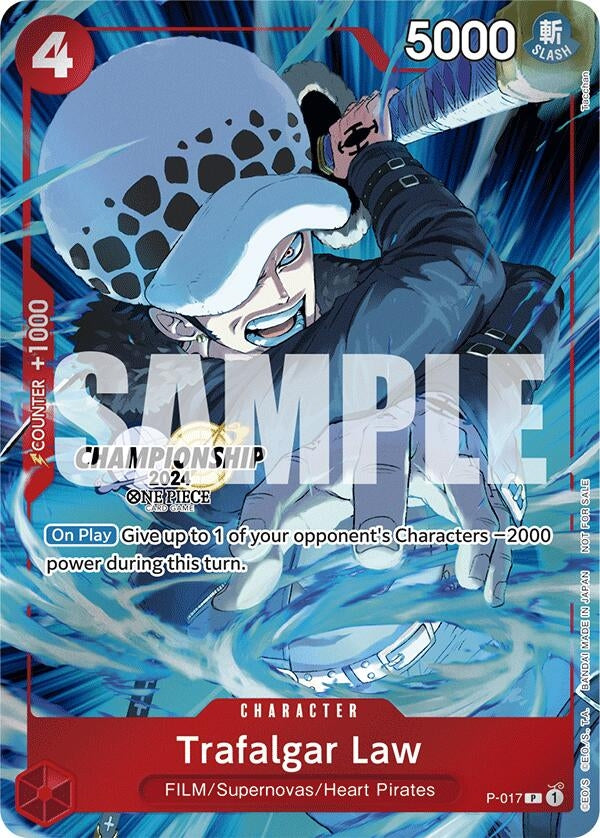 Image for Trafalgar Law (CS 2024 Celebration Pack) (P-017) (One Piece Promotion Cards) (OP-PR) - One Piece Card Game