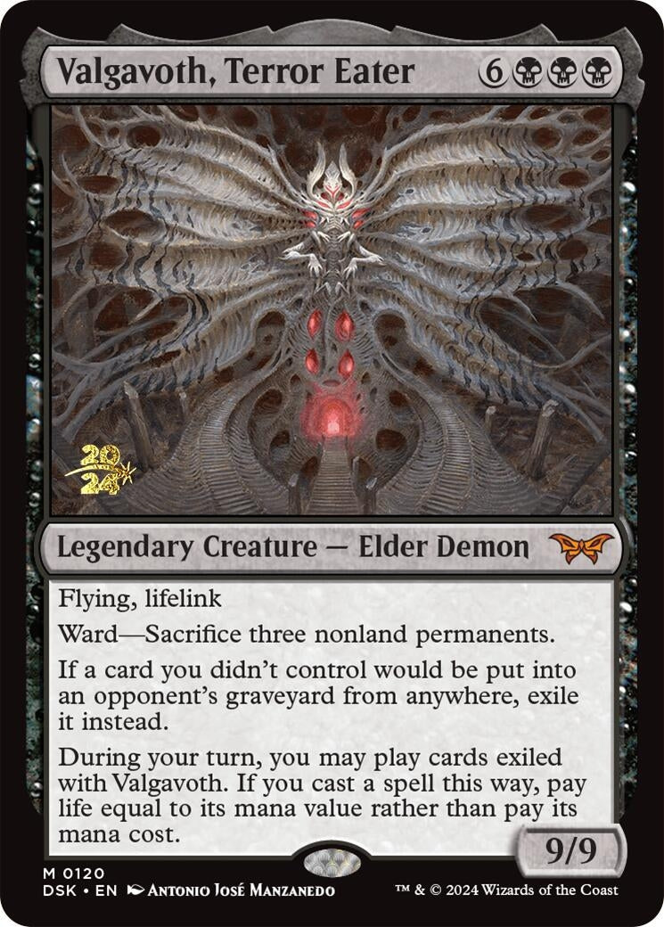 Valgavoth, Terror Eater (120) (Prerelease Cards)