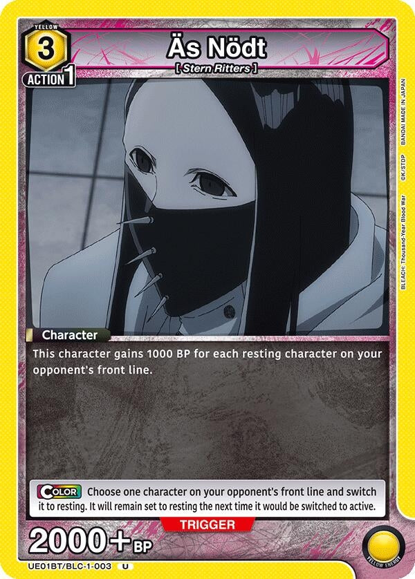 Image for As Nodt (003) (UE01BT/BLC-1-003) (UE01BT: BLEACH: Thousand-Year Blood War) (UE01BT) - Union Arena