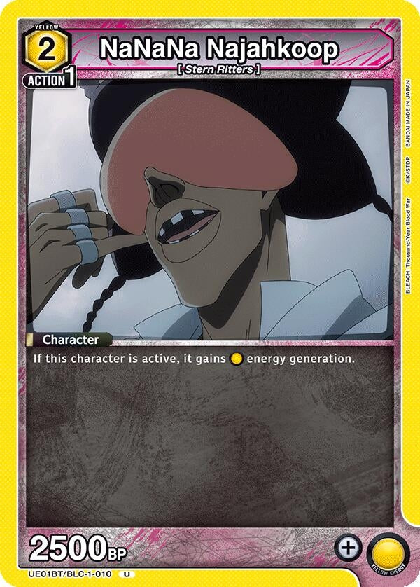 Image for NaNaNa Najahkoop (UE01BT/BLC-1-010) (UE01BT: BLEACH: Thousand-Year Blood War) (UE01BT) - Union Arena