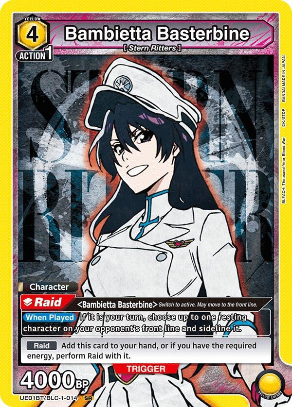 Image for Bambietta Basterbine (014) (UE01BT/BLC-1-014) (UE01BT: BLEACH: Thousand-Year Blood War) (UE01BT) - Union Arena