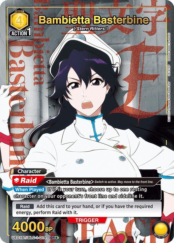 Image for Bambietta Basterbine (014) (SR*) (UE01BT/BLC-1-014) (UE01BT: BLEACH: Thousand-Year Blood War) (UE01BT) - Union Arena