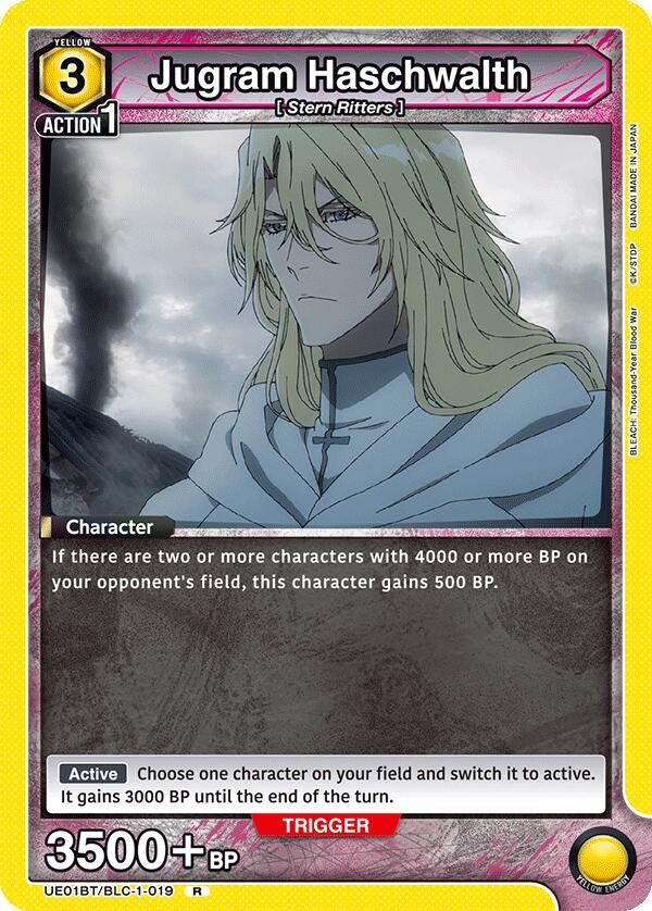 Image for Jugram Haschwalth (019) (UE01BT/BLC-1-019) (UE01BT: BLEACH: Thousand-Year Blood War) (UE01BT) - Union Arena