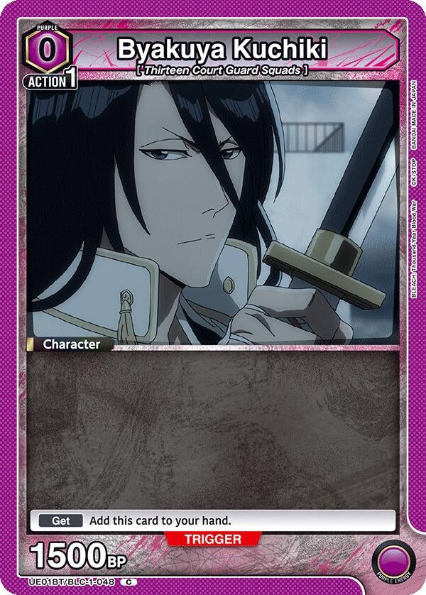 Image for Byakuya Kuchiki (048) (UE01BT/BLC-1-048) (UE01BT: BLEACH: Thousand-Year Blood War) (UE01BT) - Union Arena