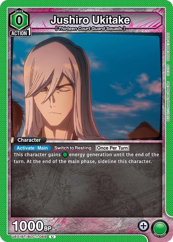 Image for Jushiro Ukitake (UE01BT/BLC-1-069) (UE01BT: BLEACH: Thousand-Year Blood War) (UE01BT) - Union Arena