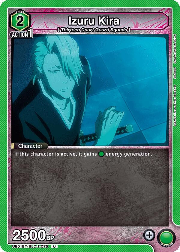 Image for Izuru Kira (UE01BT/BLC-1-075) (UE01BT: BLEACH: Thousand-Year Blood War) (UE01BT) - Union Arena