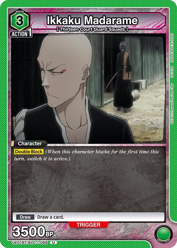Image for Ikkaku Madarame (UE01BT/BLC-1-088) (UE01BT: BLEACH: Thousand-Year Blood War) (UE01BT) - Union Arena