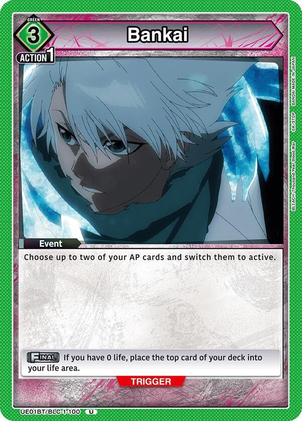 Image for Bankai (100) (UE01BT/BLC-1-100) (UE01BT: BLEACH: Thousand-Year Blood War) (UE01BT) - Union Arena