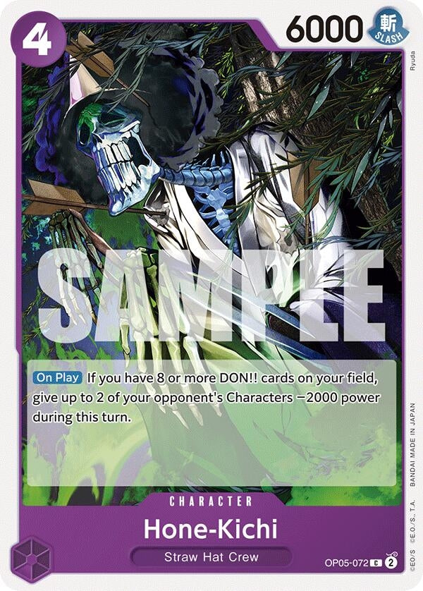 Image for Hone-Kichi (OP05-072) (Starter Deck 18: PURPLE Monkey.D.Luffy) (ST-18) - One Piece Card Game