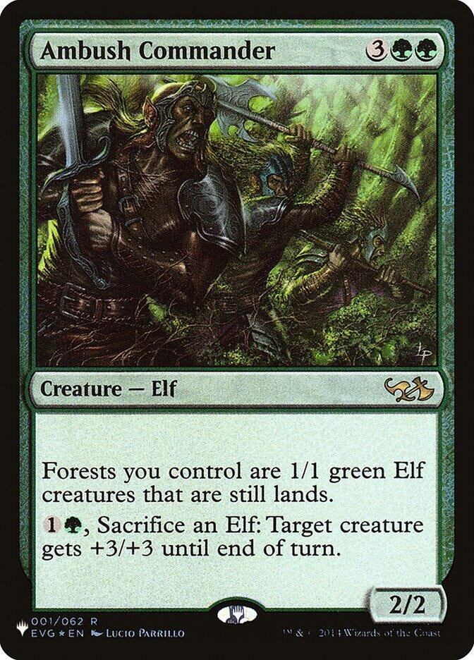 Ambush Commander (001/062) (The List Reprints)