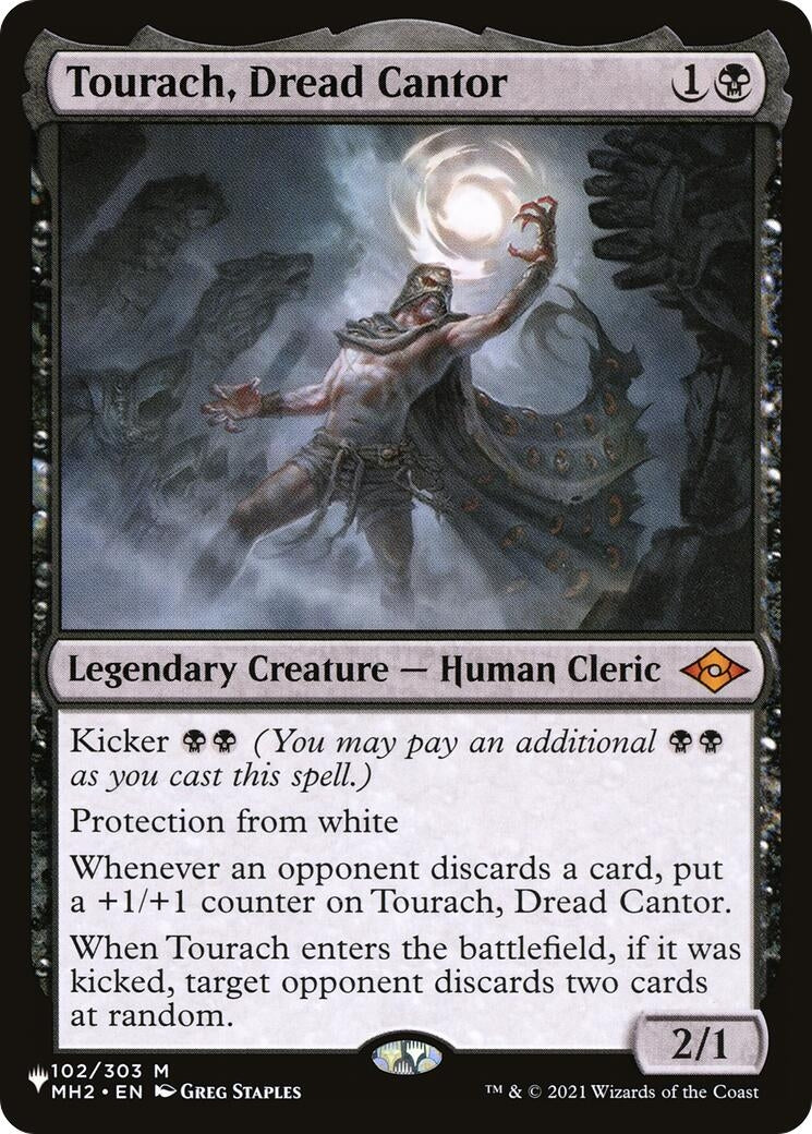 Tourach, Dread Cantor (102/303) (The List Reprints)