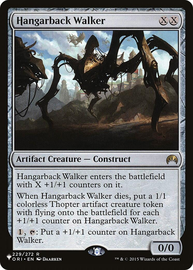 Hangarback Walker (229/272) (The List Reprints)