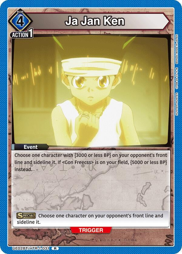 Image for Ja Jan Ken (UE02BT/HTR-1-031) (UE02BT: HUNTER X HUNTER) (UE02BT) - Union Arena