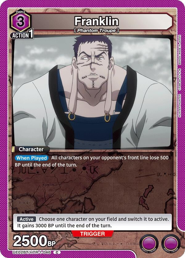 Image for Franklin (UE02BT/HTR-1-046) (UE02BT: HUNTER X HUNTER) (UE02BT) - Union Arena