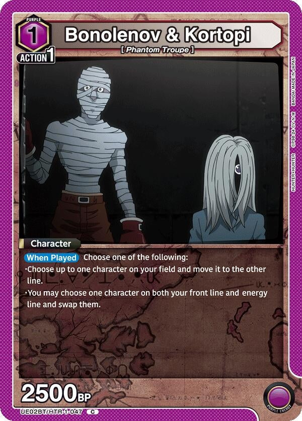 Image for Bonolenov & Kortopi (UE02BT/HTR-1-047) (UE02BT: HUNTER X HUNTER) (UE02BT) - Union Arena