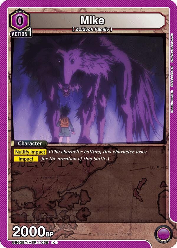 Image for Mike (UE02BT/HTR-1-059) (UE02BT: HUNTER X HUNTER) (UE02BT) - Union Arena
