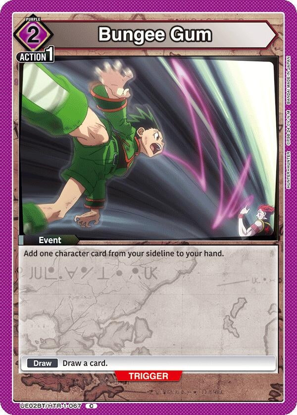 Image for Bungee Gum (UE02BT/HTR-1-067) (UE02BT: HUNTER X HUNTER) (UE02BT) - Union Arena