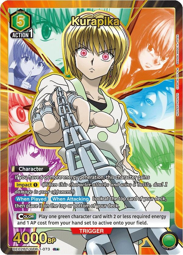Image for Kurapika (073) (R*) (UE02BT/HTR-1-073) (UE02BT: HUNTER X HUNTER) (UE02BT) - Union Arena