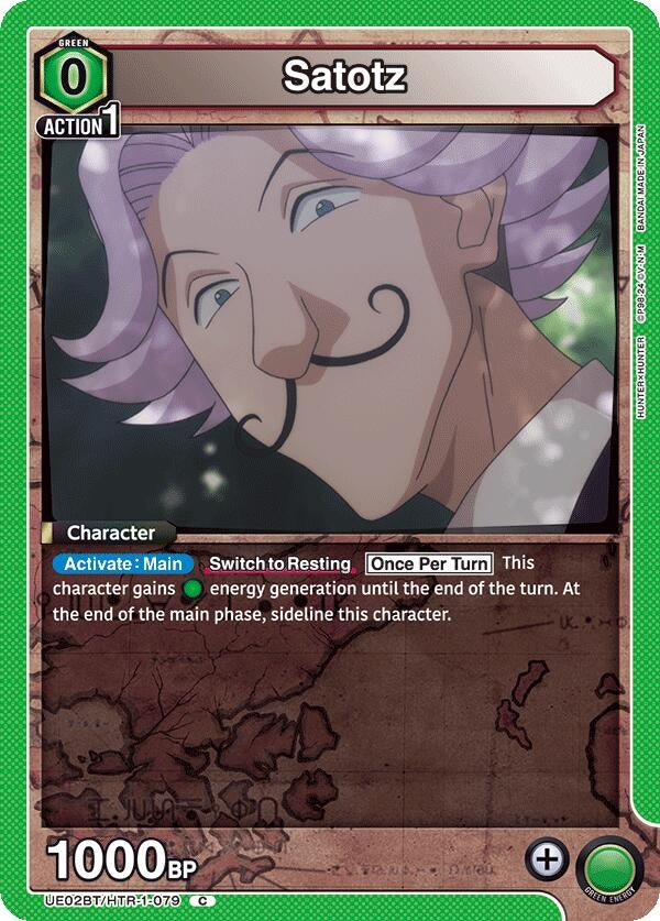 Image for Satotz (UE02BT/HTR-1-079) (UE02BT: HUNTER X HUNTER) (UE02BT) - Union Arena