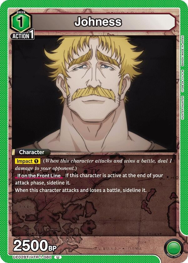 Image for Johness (UE02BT/HTR-1-080) (UE02BT: HUNTER X HUNTER) (UE02BT) - Union Arena