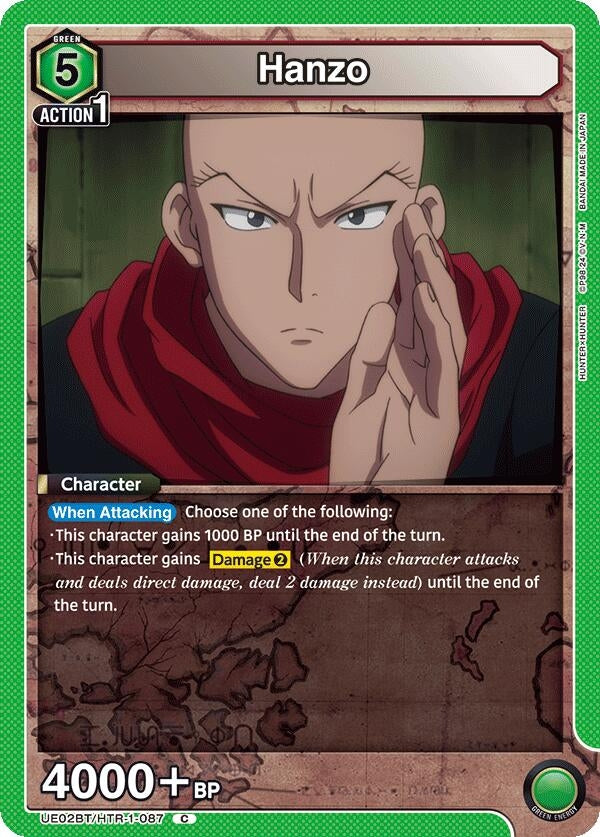 Image for Hanzo (UE02BT/HTR-1-087) (UE02BT: HUNTER X HUNTER) (UE02BT) - Union Arena