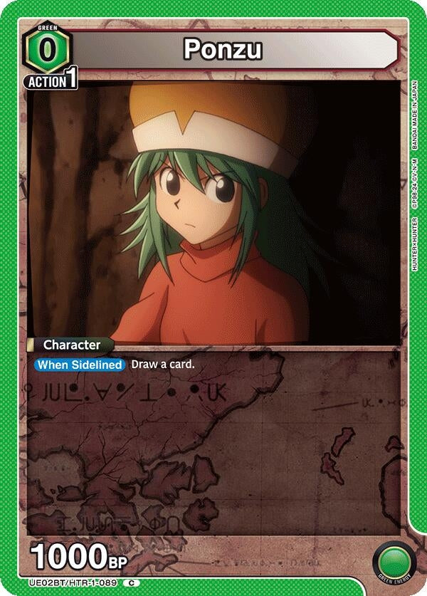 Image for Ponzu (UE02BT/HTR-1-089) (UE02BT: HUNTER X HUNTER) (UE02BT) - Union Arena