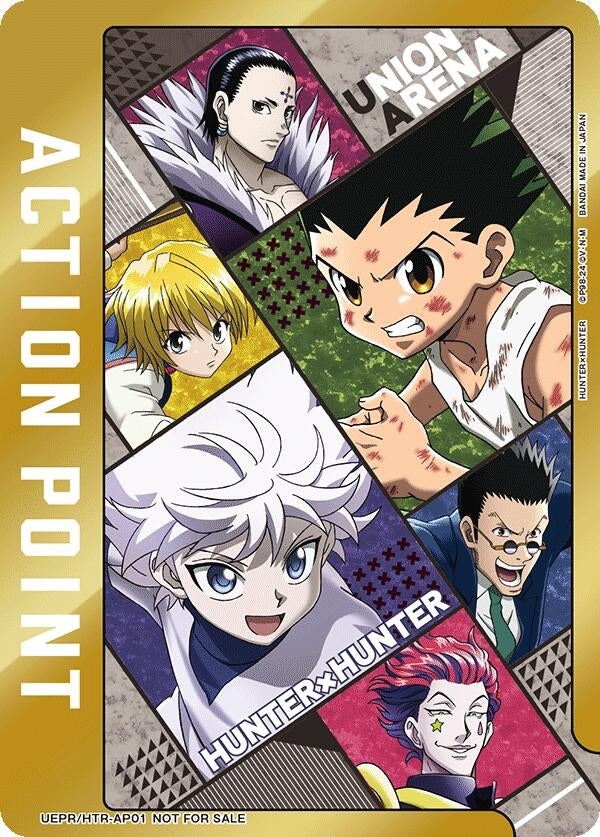 Image for Action Point Card (AP01) (HUNTER X HUNTER) (UEPR/HTR-AP01) (Union Arena Promotion Cards) (UEPR) - Union Arena