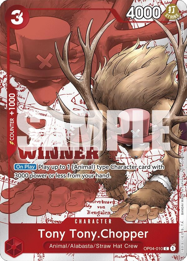 Image for Tony Tony.Chopper (Winner Pack 2024 Oct.-Dec.) (OP04-010) (One Piece Promotion Cards) (OP-PR) - One Piece Card Game