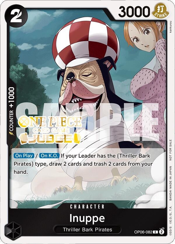 Image for Inuppe (Judge Pack Vol. 4) (OP06-082) (One Piece Promotion Cards) (OP-PR) - One Piece Card Game