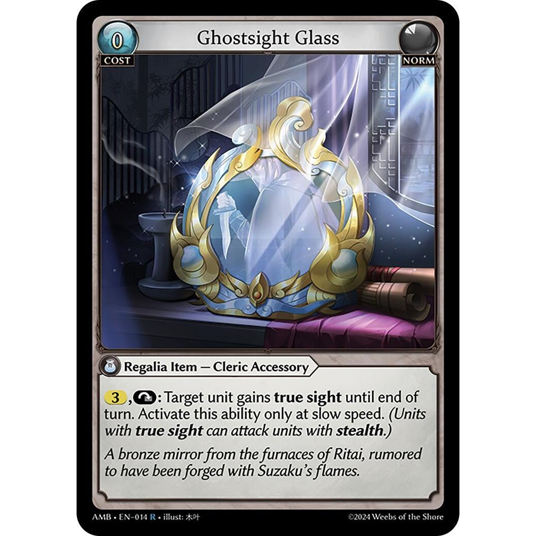 Image for Ghostsight Glass (014) (Mortal Ambition) - Grand Archive TCG