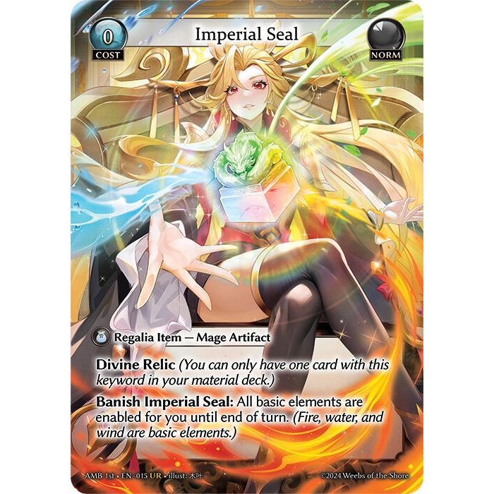 Image for Imperial Seal (015) (Mortal Ambition) - Grand Archive TCG