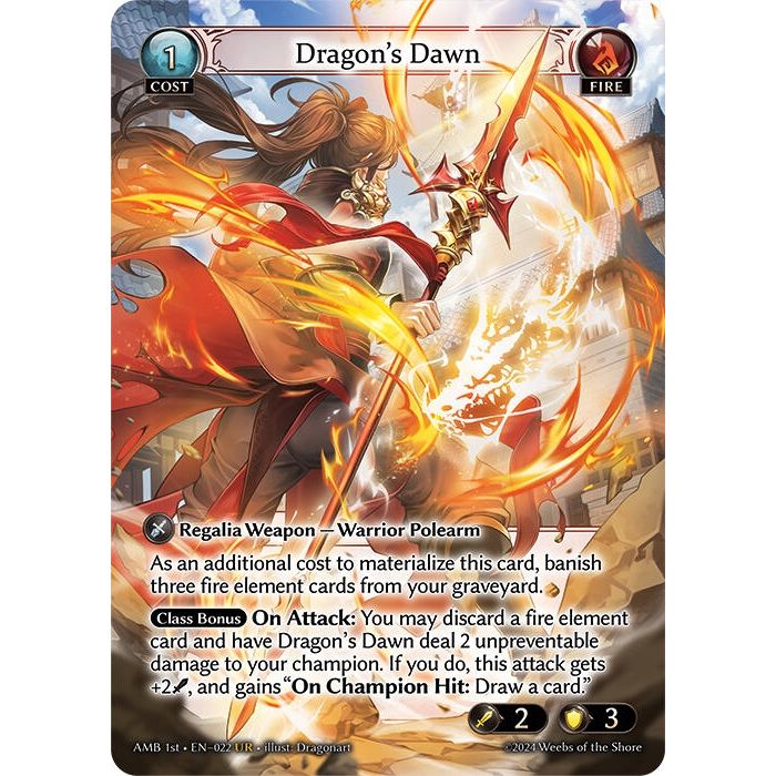 Image for Dragon's Dawn (022) (Mortal Ambition) - Grand Archive TCG
