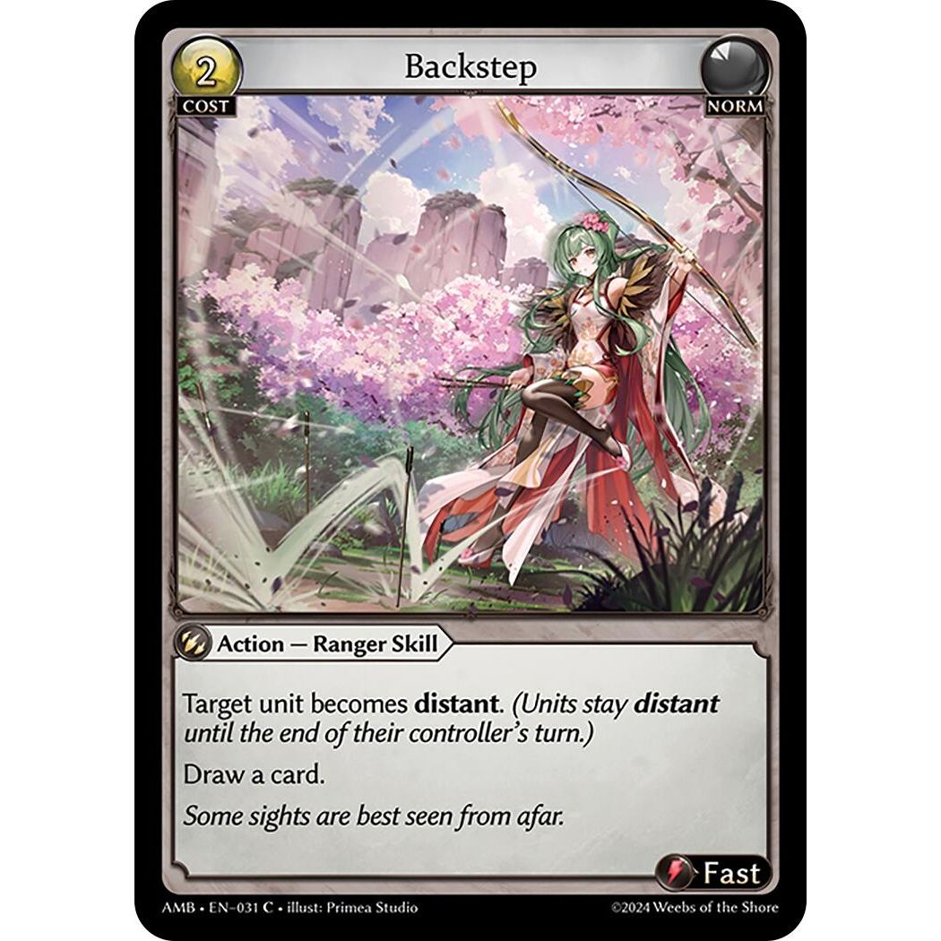 Image for Backstep (031) (Mortal Ambition) - Grand Archive TCG