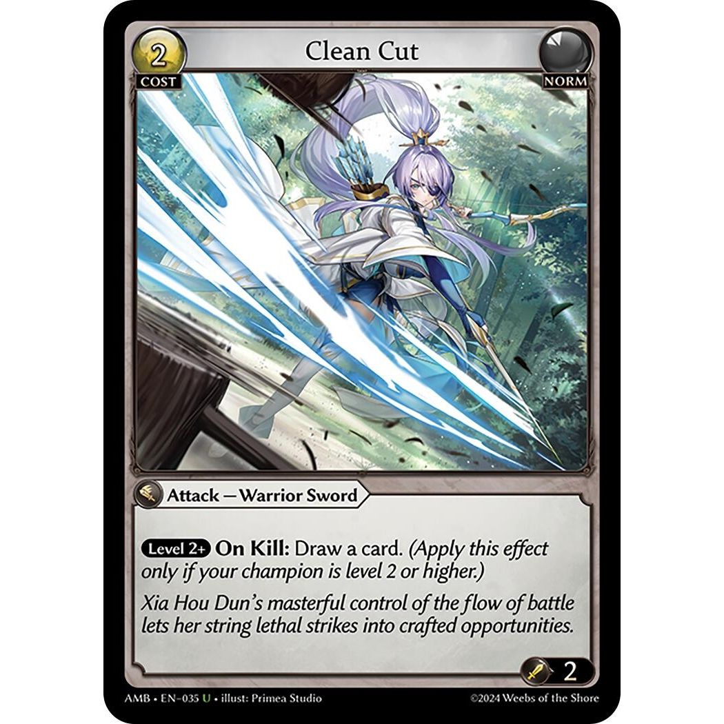 Image for Clean Cut (035) (Mortal Ambition) - Grand Archive TCG