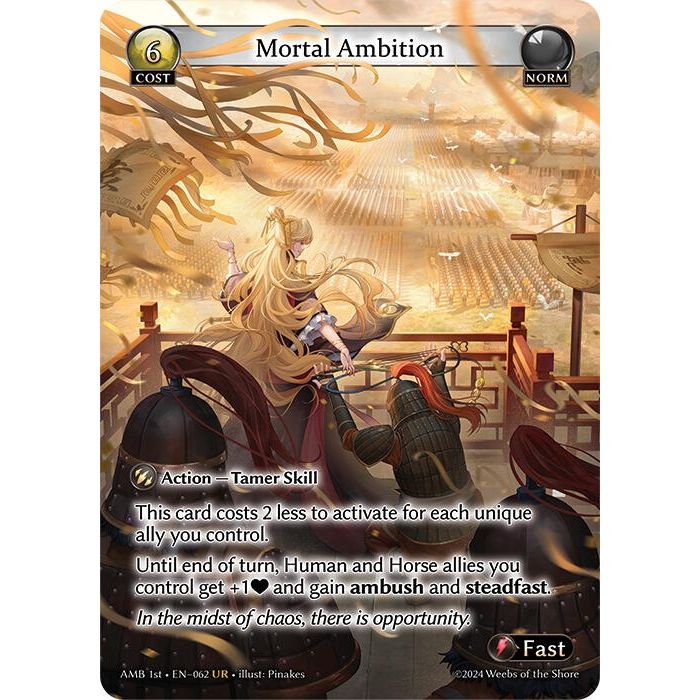 Image for Mortal Ambition (062) (Mortal Ambition) - Grand Archive TCG