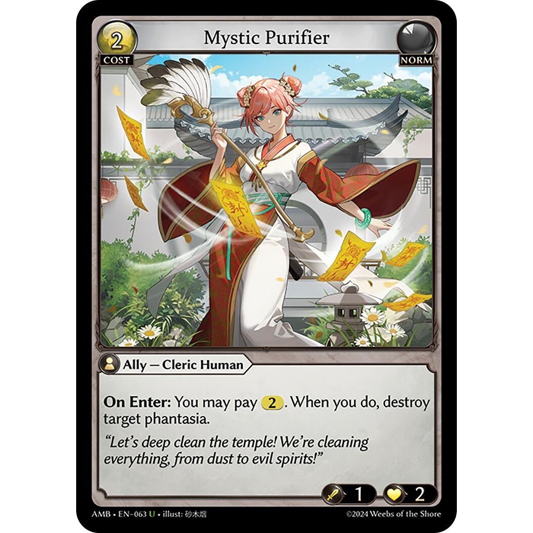 Image for Mystic Purifier (063) (Mortal Ambition) - Grand Archive TCG