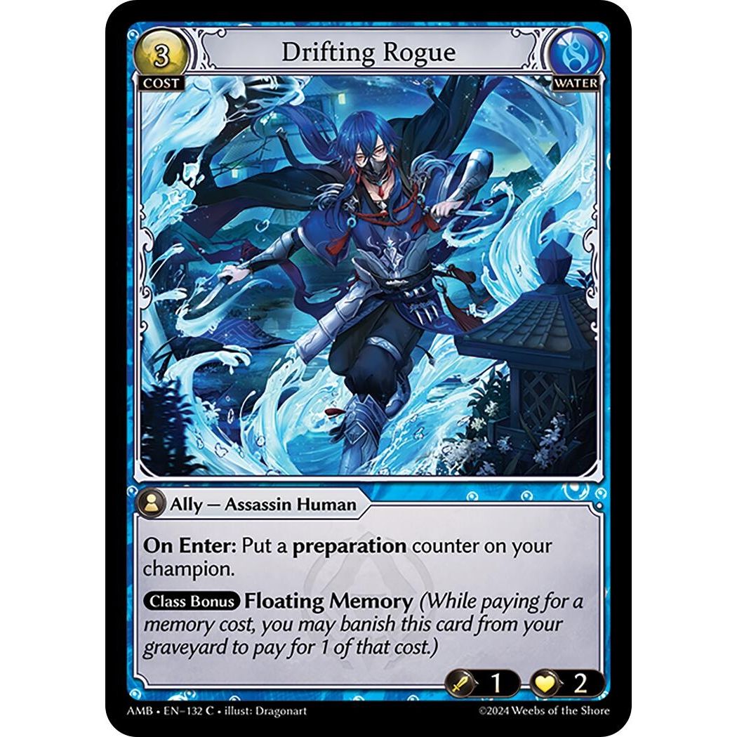 Image for Drifting Rogue (132) (Mortal Ambition) - Grand Archive TCG