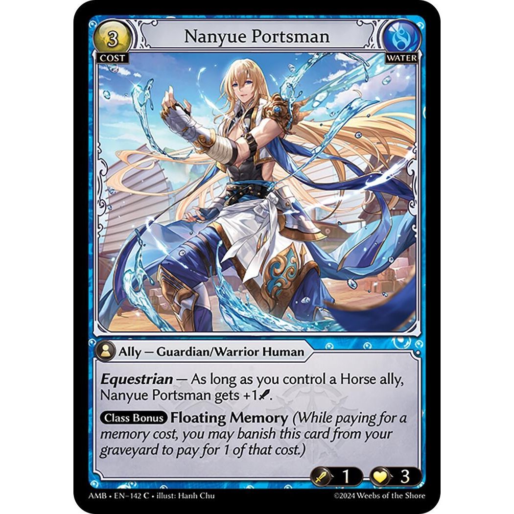 Image for Nanyue Portsman (142) (Mortal Ambition) - Grand Archive TCG